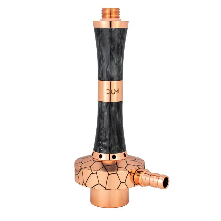 Dum SS68 Kazan Small Black Gold waterpijp - modern design totaalbeeld
