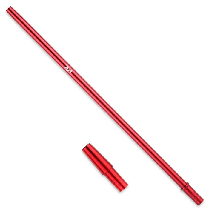 Dum waterpijp mondstuk Aluminium Slim rood - aluminium shisha mondstuk rood