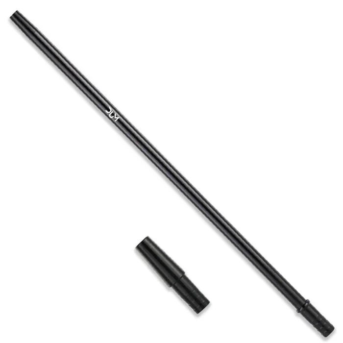 Dum waterpijp mondstuk Aluminium Slim zwart - aluminium shisha mondstuk zwart