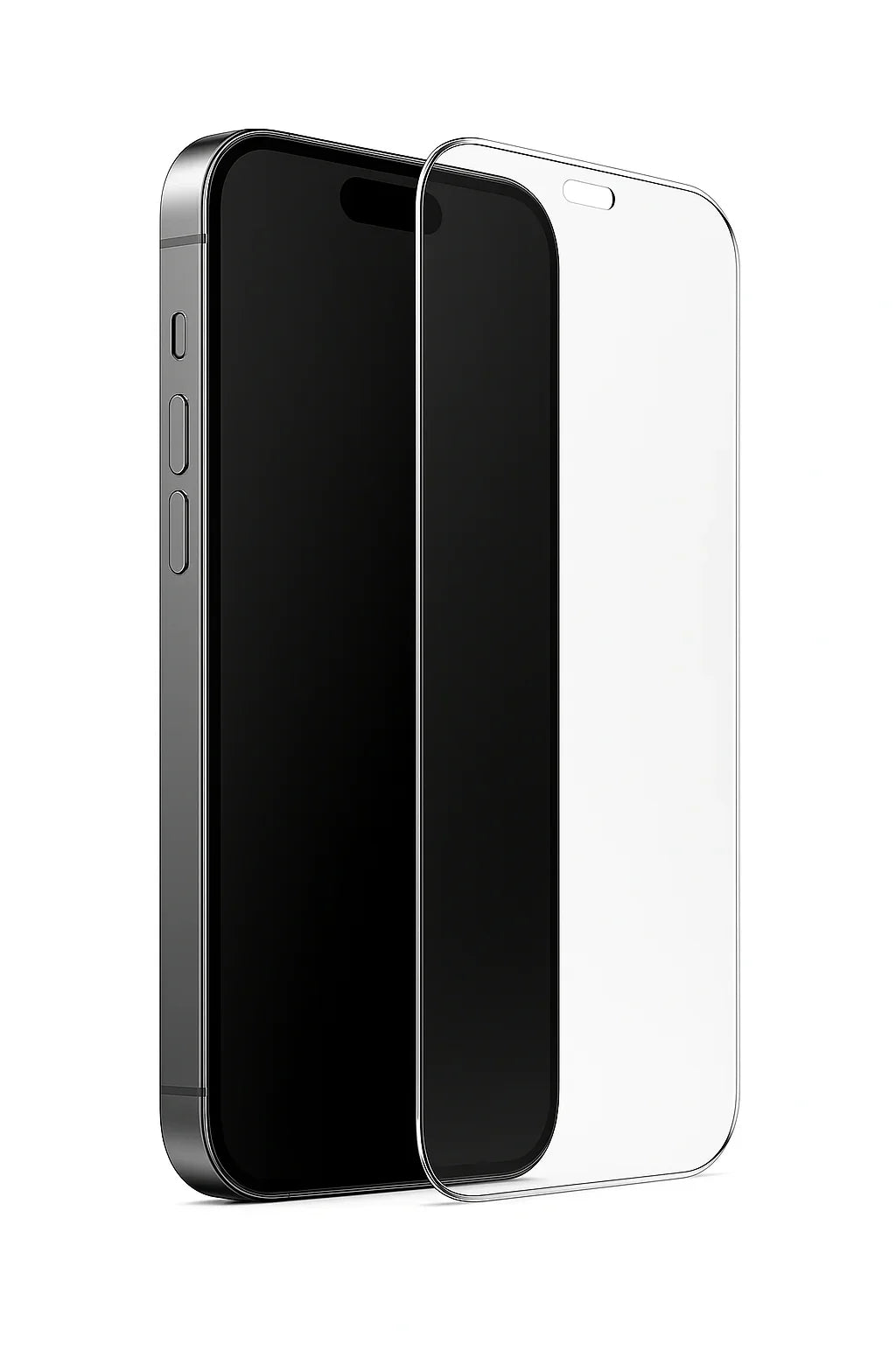 Exclusive iPhone 14 Pro Max screenprotector van helder 9H gehard glas, ultradun en volledig transparant
