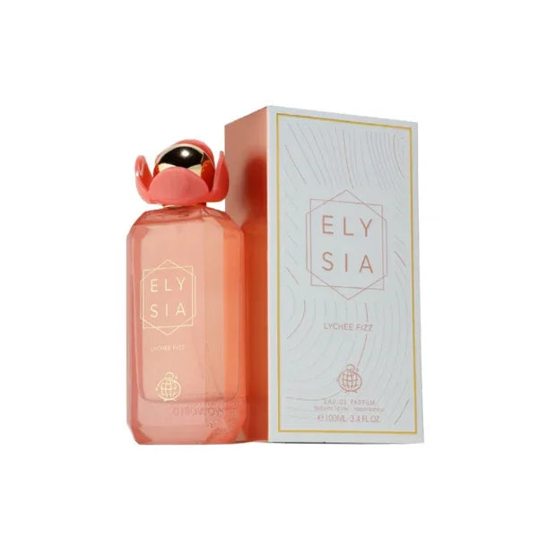 Fragrance World Elysia Lychee Fiz eau de parfum 100ml spray - fris fruitig lychee parfum