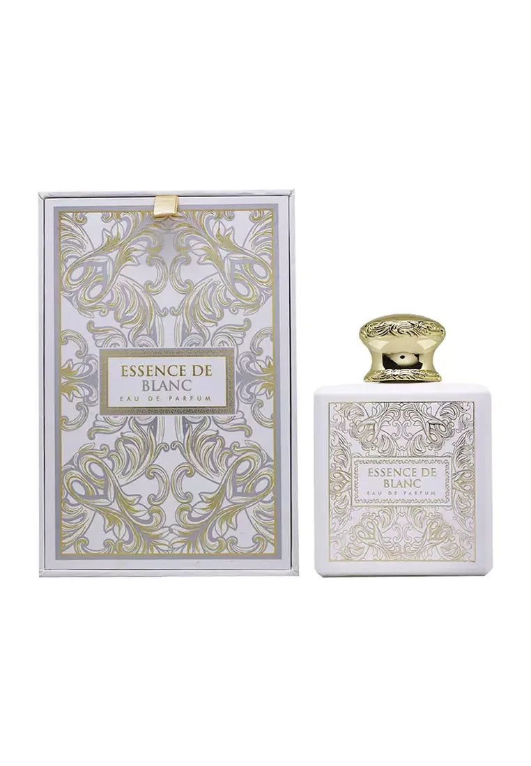 French Avenue Essence de Blanc eau de parfum, fles met witte bloemige geur van citrus, roos, jasmijn en musk