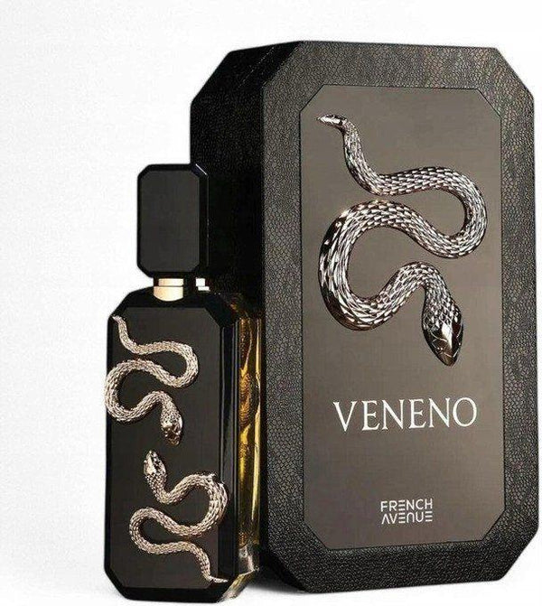 French Avenue Veneno 100ml luxe herenparfum - eau de parfum flacon met houtachtige en kruidige geurnoten