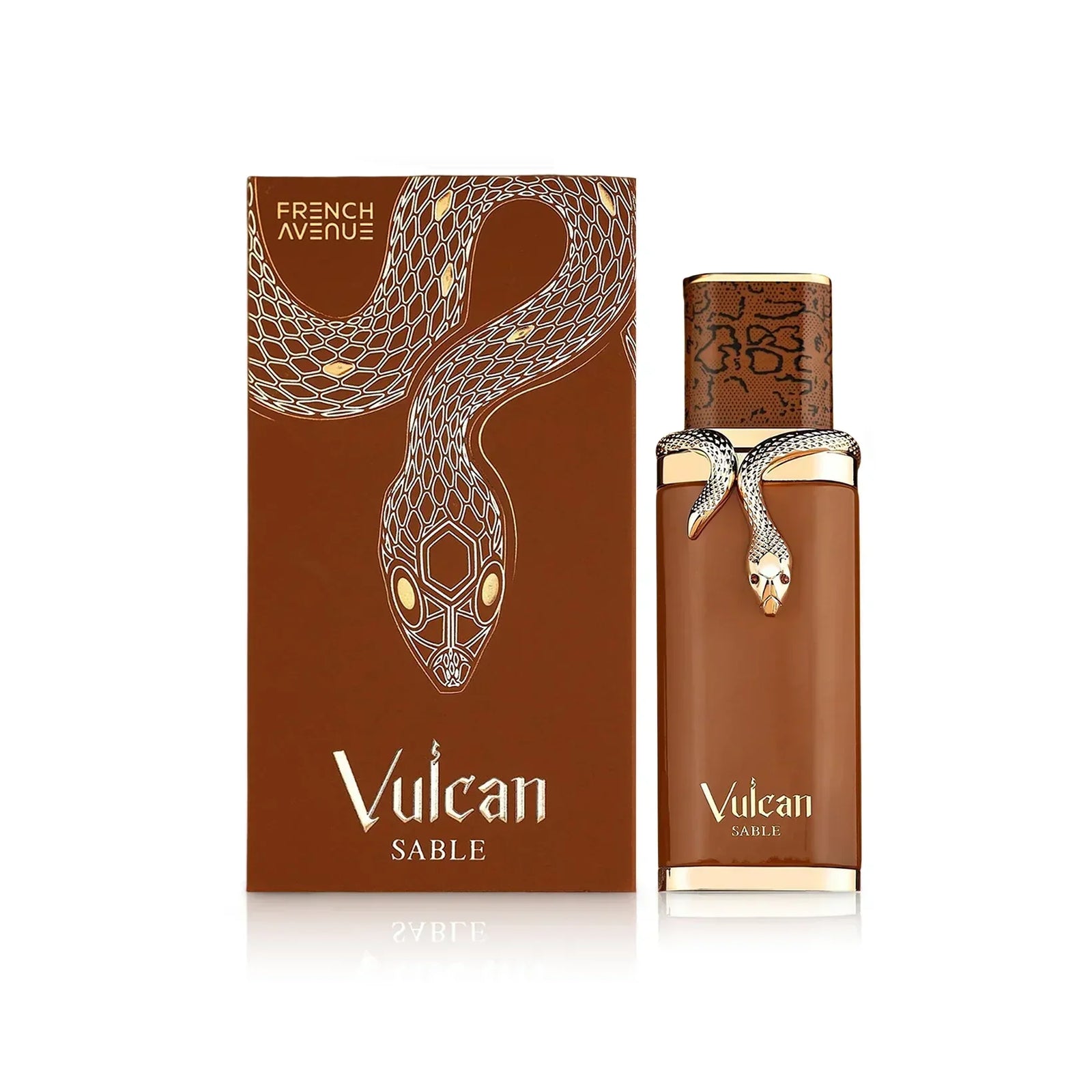 French Avenue Vulcan Sable 100ml herenparfum - eau de parfum met hout- en ambernoten
