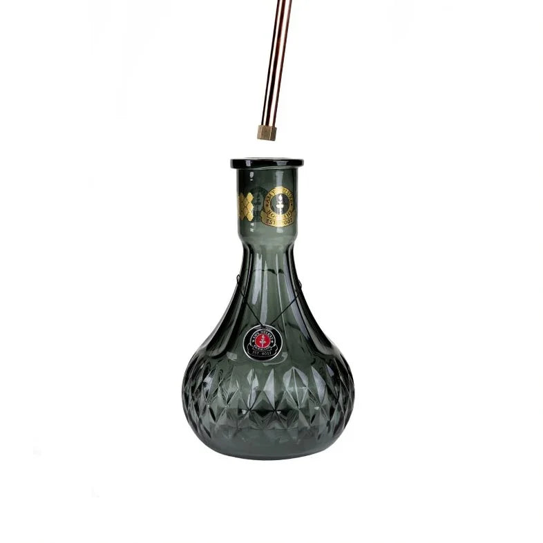 Glazen waterpijp vaas van de Amy Deluxe Nasira - detailopname