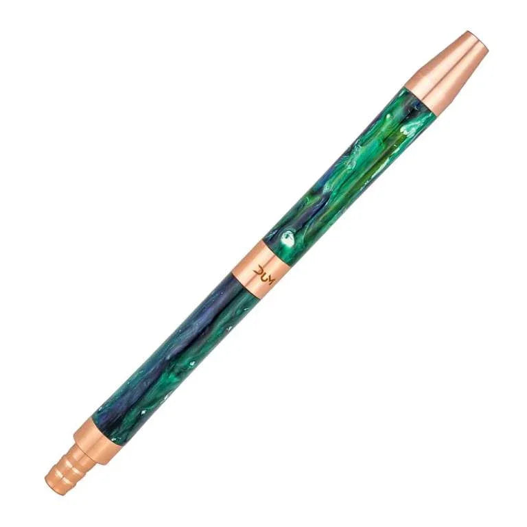 Glazen waterpijp vaas van de Dum SS69 Kazan Large Gold - regenboogkleurig detailopname