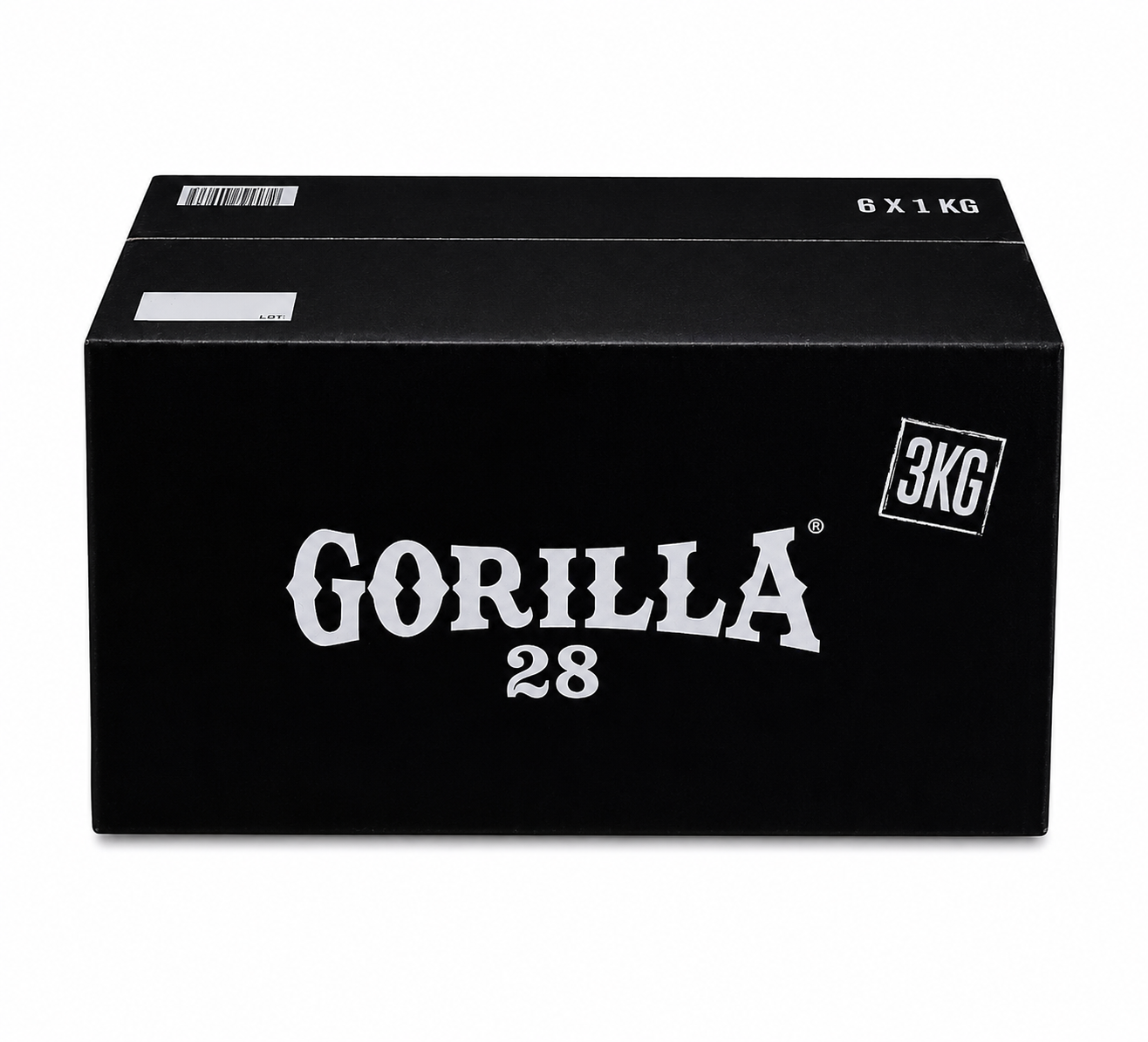 Gorilla kolen 28mm 3KG kubusvormige natuurlijke kokosnoot waterpijp kolen in verpakking