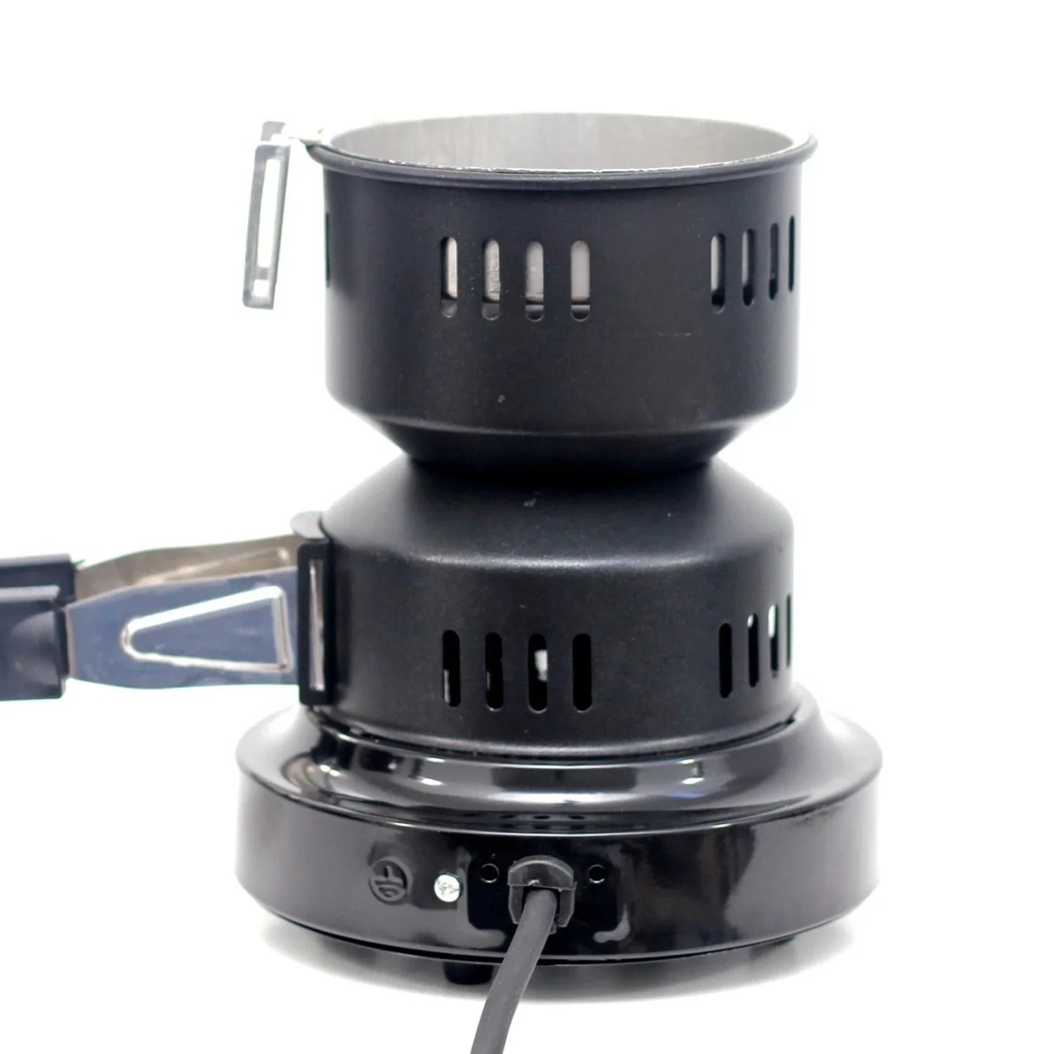 H2 Kolenbrander 650 Watt - zijaanzicht kolenverhitter voor shisha kolen