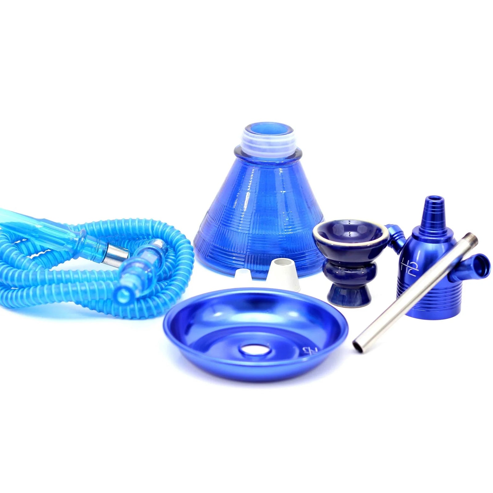 H2 Mini waterpijp compleet set - shisha inclusief tabakskop en afdichtingen