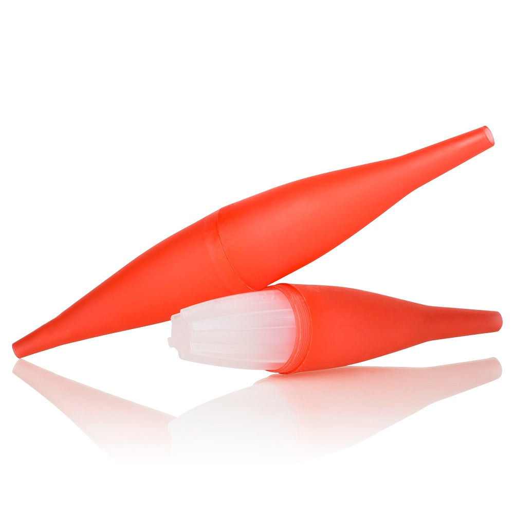 Ice Bazooka Red koel shisha mondstuk rood met gel-koelaccu voor waterpijp