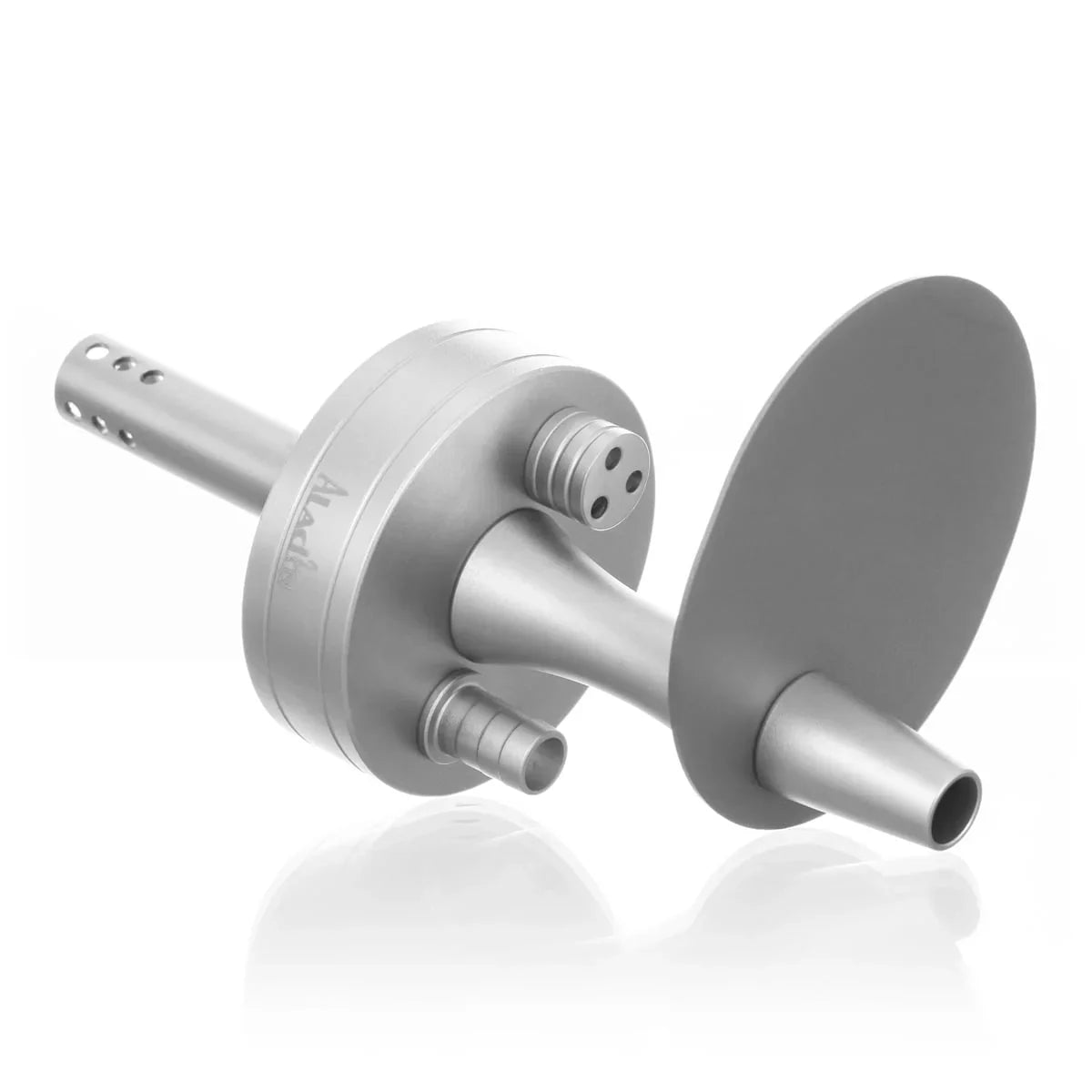 Ingebouwde diffuser van de Aladin 2 Go Alu Zilver shisha