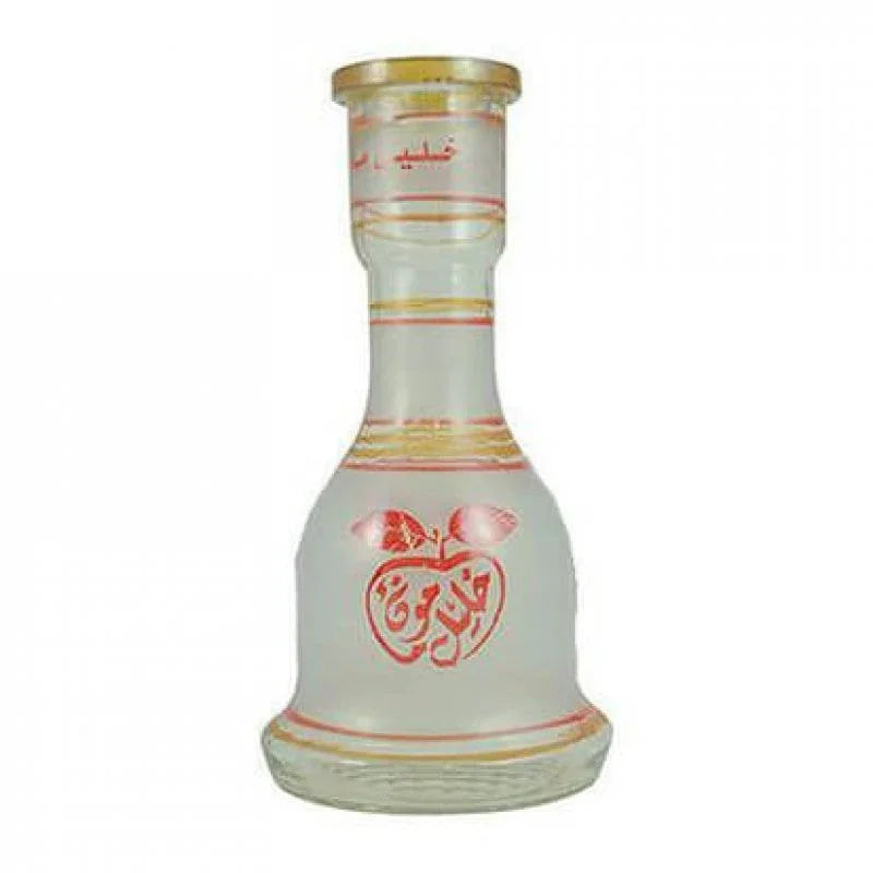 Khalil Mamoon Glazen Vaas Appel - vervangingsvaas voor Khalil Mamoon shisha