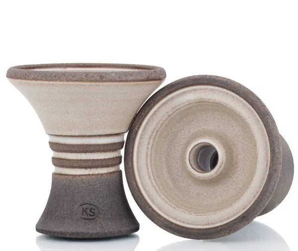 KS Original Appo Silko waterpijp tabakskop met gladde Silko-coating en meer-gaten design van keramiek