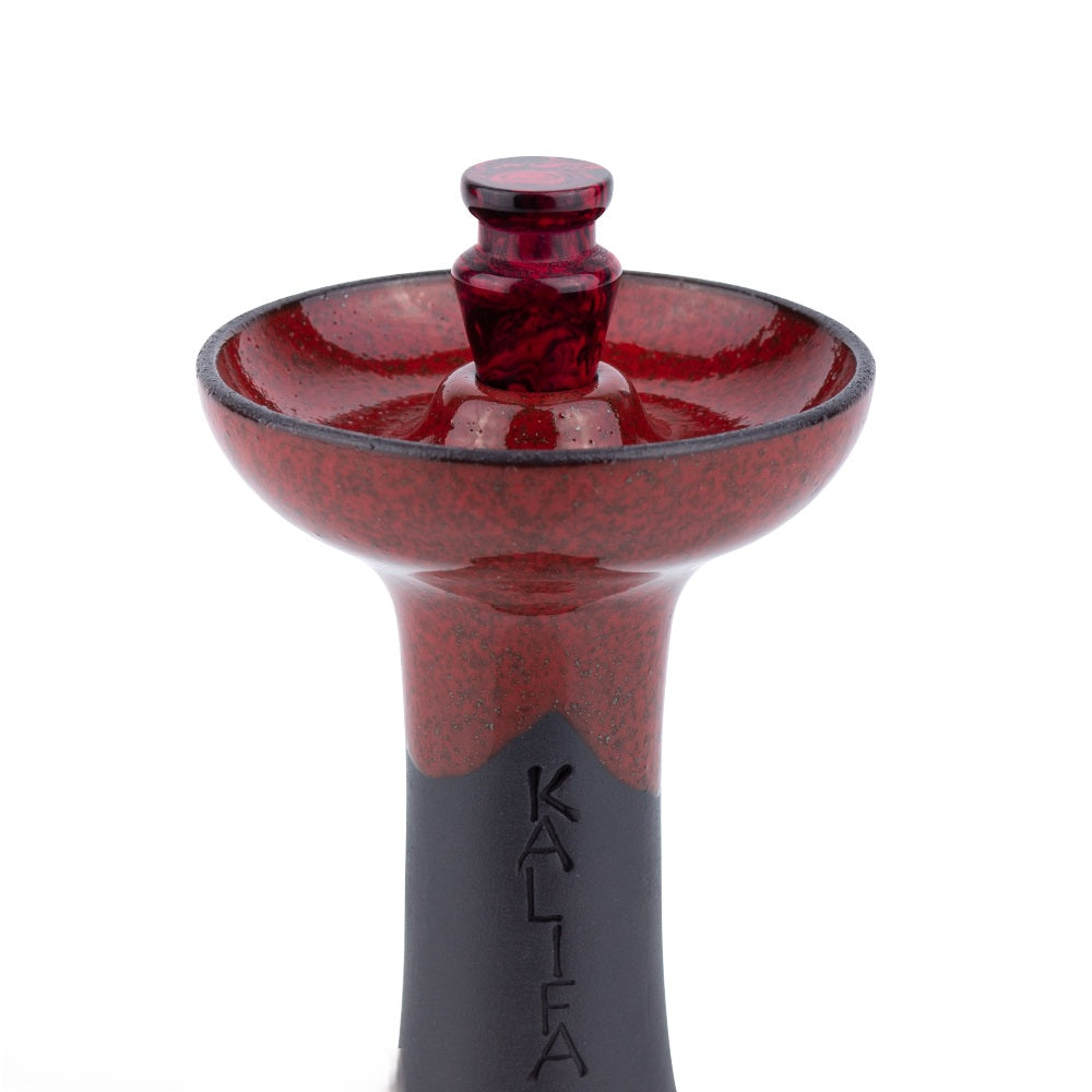 KS Original Epoxy Phunnel Stopper Strawberry voor shisha waterpijp tabakskop, conische vorm in roze kleur