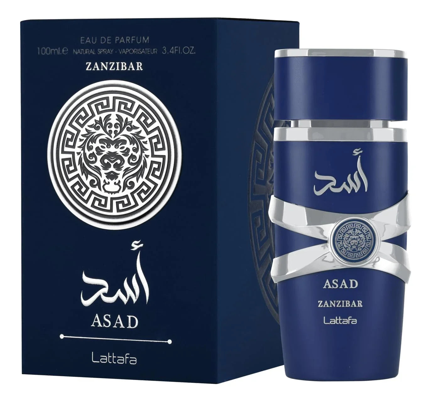 Lattafa Asad Zanzibar eau de parfum - oriëntaalse geur met vanille, amber en kruiden