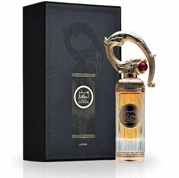 Lattafa Sehr eau de parfum flesje - oriëntaals parfum met rozen en amber