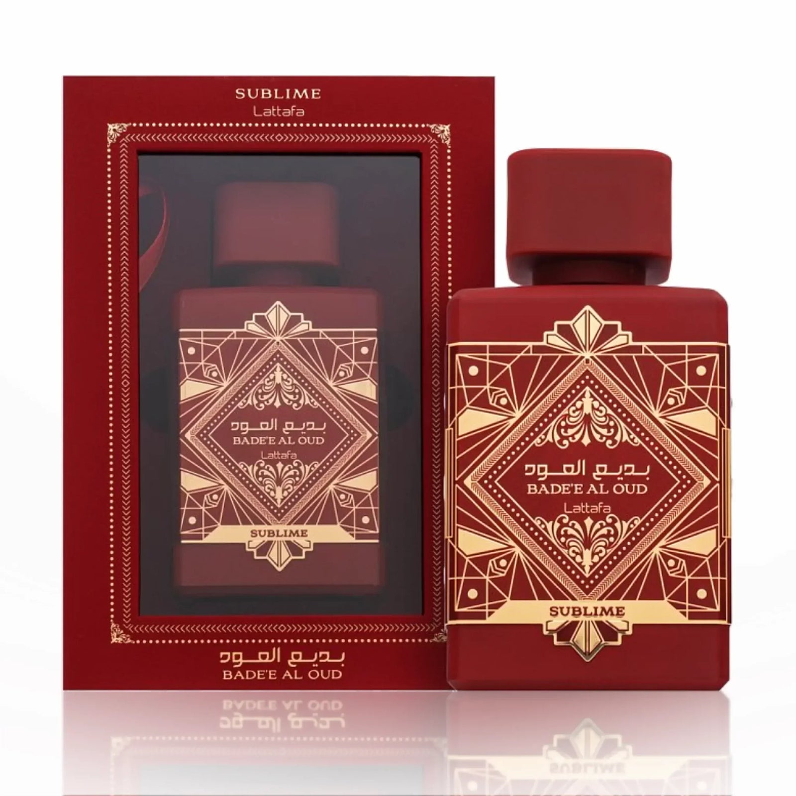 Lattafa Sublime Badee Al Oud eau de parfum fles - oriëntaals oud parfum unisex