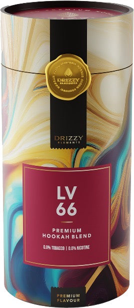 LV66 tabak Drizzy Elements 1 kg emmer - tropisch fruitige shisha tabak als alternatief voor Adalya Love 66