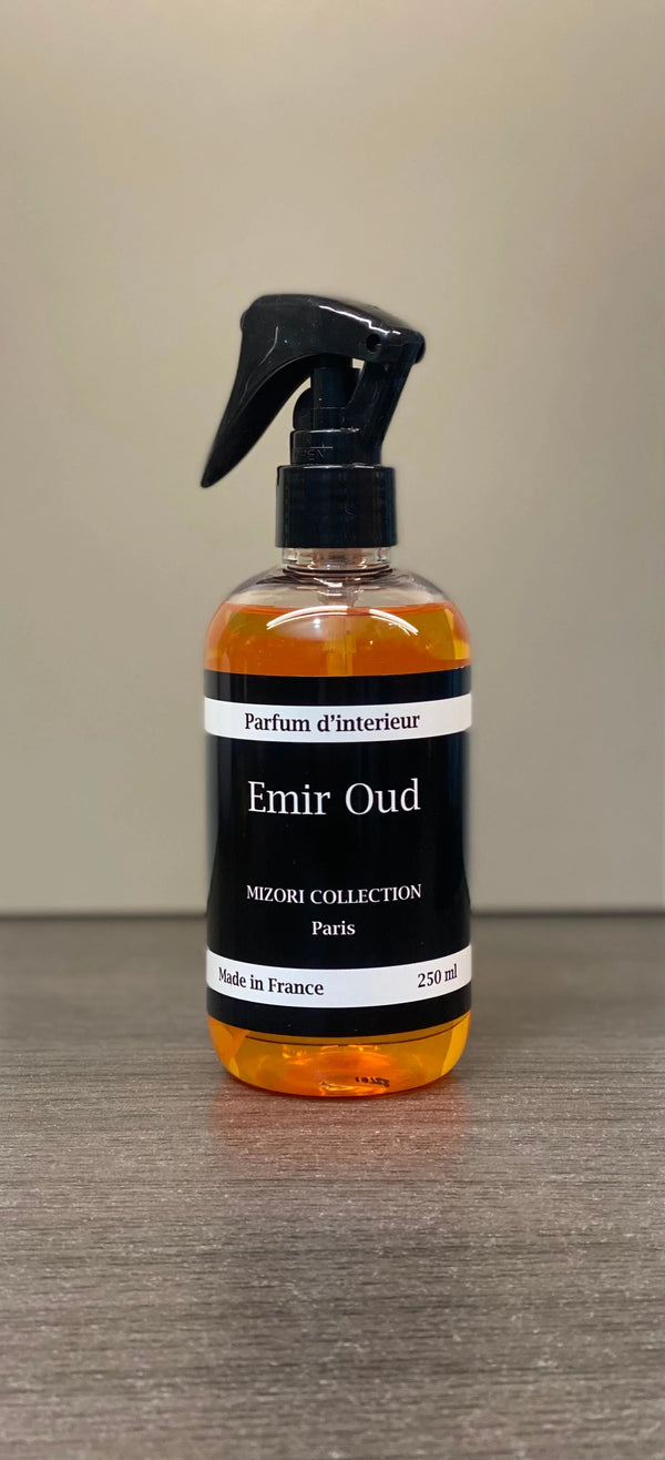Mizori Collection Emir Oud Spray 250 ml interieurparfum - fles met verstuiver