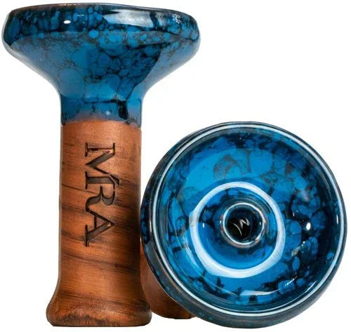 MRA Phunnel Bowl keramische waterpijp tabakskop in blauw, geschikt voor Kaloud