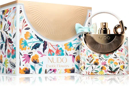 Nudo Exotic Flowers bloemige eau de parfum voor dames, 100ml fles met jasmijn, roos en orchidee