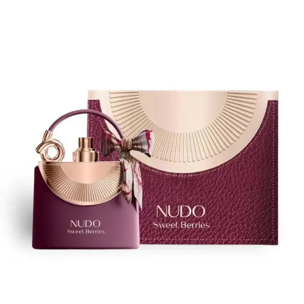 Nudo Sweet Berries 100ml fruitige damesparfum met aardbei en framboos, eau de parfum fles