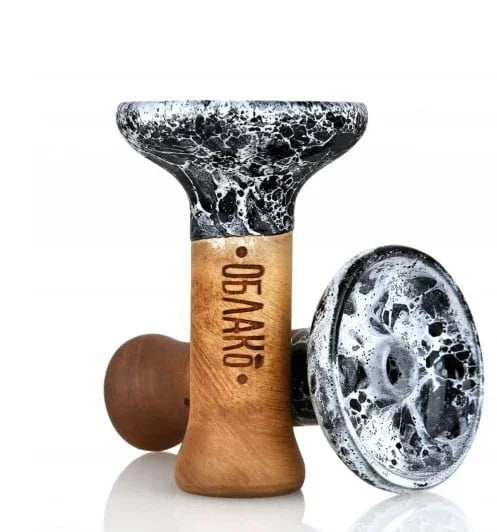 Oblako Bowl Phunnel M zwart - keramische shisha waterpijp tabakskop van Oblako