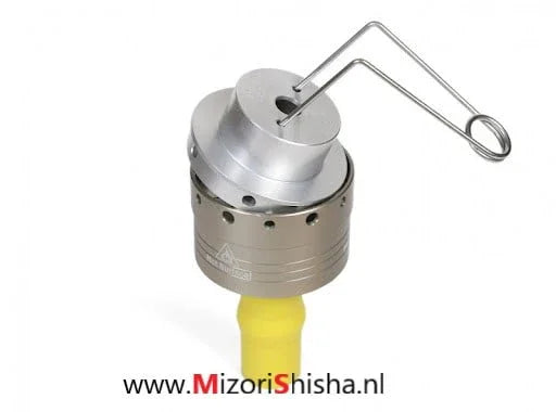 Oduman Carbo One HMD zijaanzicht - warmtebeheer voor shisha waterpijp zonder aluminiumfolie