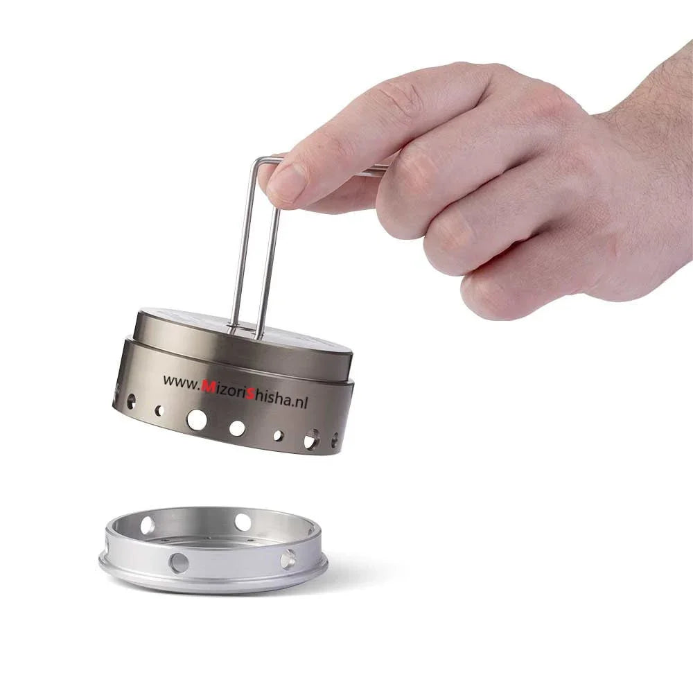 Oduman Ignis Revo IR-01 shisha HMD kaloud vervanging - zijkant met schuifjes zichtbaar