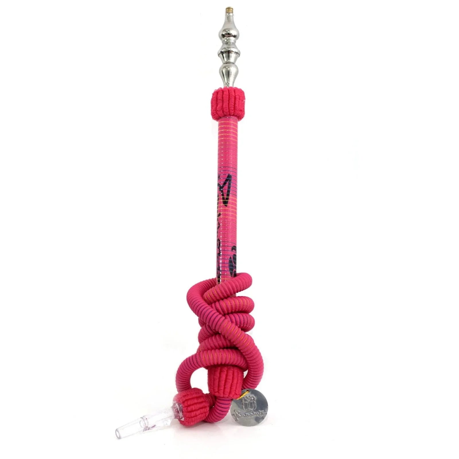 Panoramix Oriental Egyptische shisha slang roze - traditionele rubber shisha slang in roze