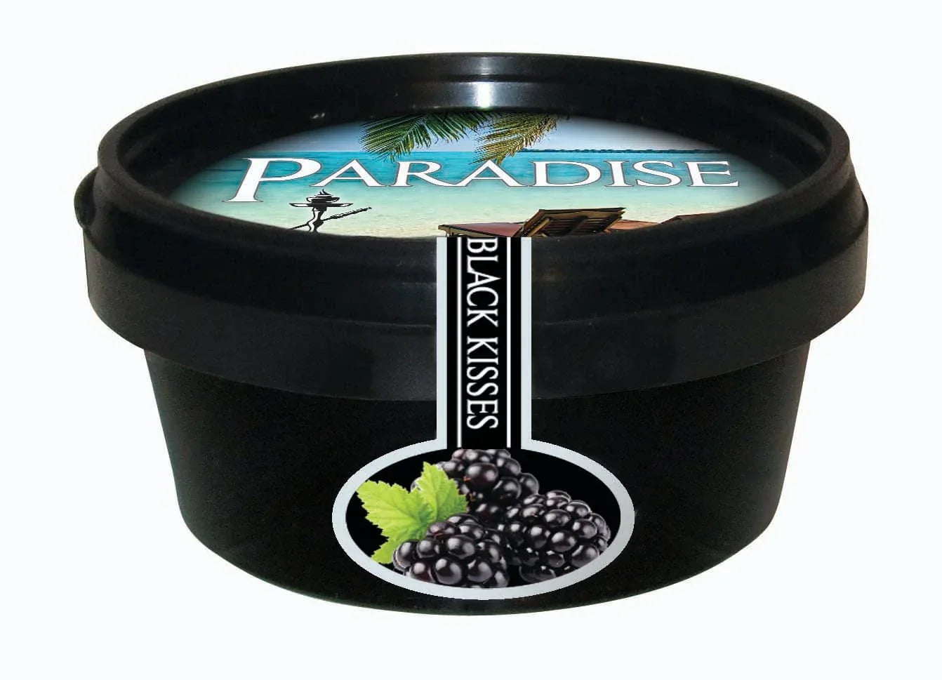 Paradise Black Kisses Steam Stones 100gr BlackBerry - shisha smaak voor de waterpijp