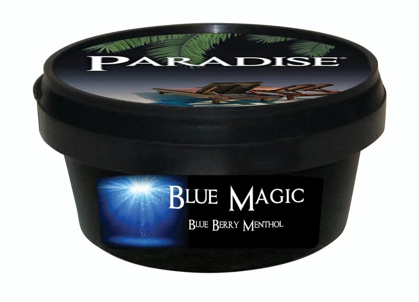 Paradise Blue Magic Steam Stones Blue Ice 100gr - nicotinevrije shisha smaak waterpijp steentjes