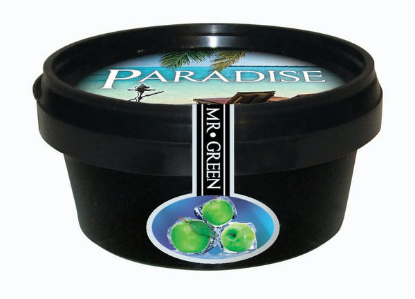 Paradise Mr. Green Steam Stones 100gr - frisse appel-munt shisha smaak zonder tabak voor waterpijp