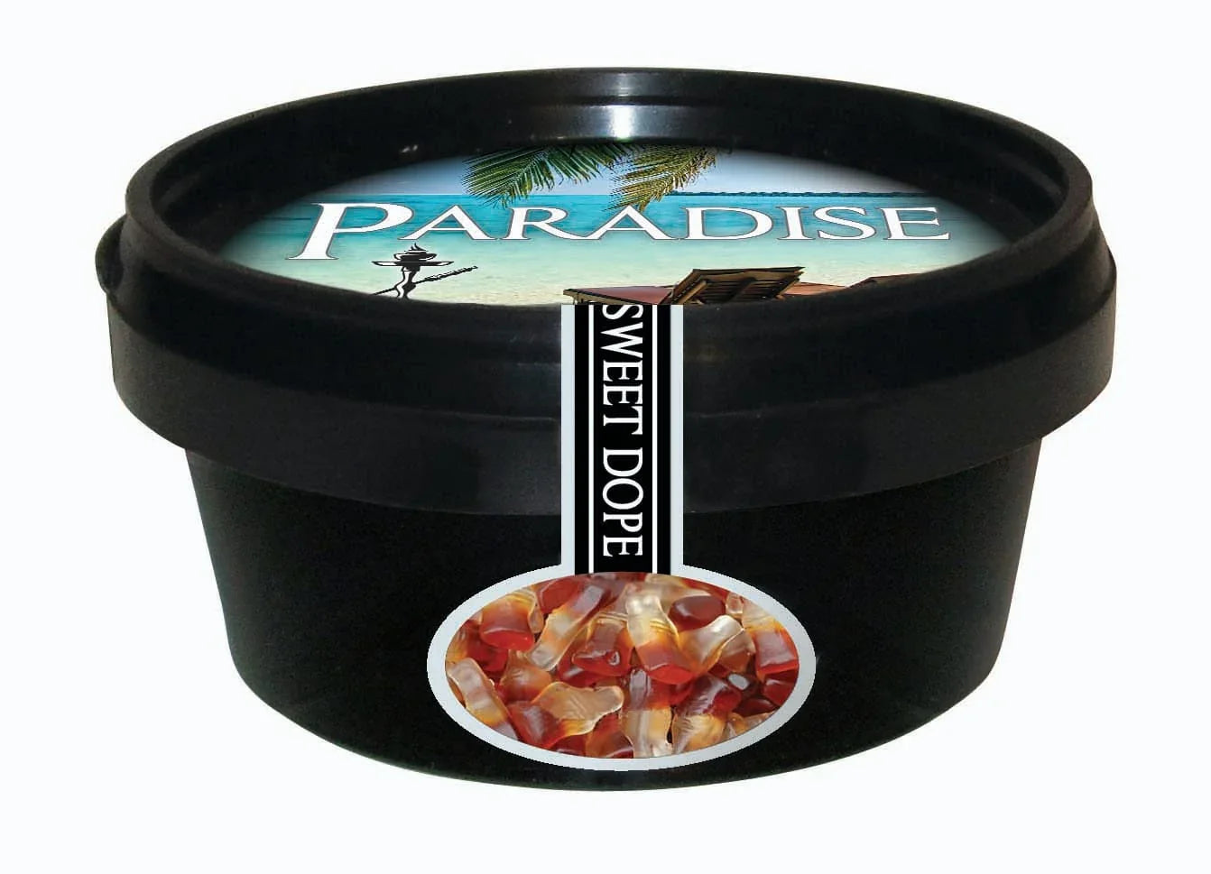 Paradise Sweet Dope Steam Stones 100gr Cola Candy - tabaksvrije shisha steentjes met zoete colasmaak voor de waterpijp