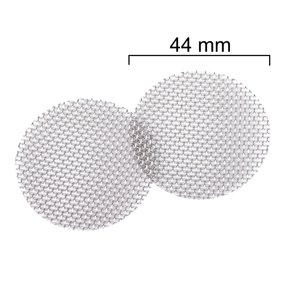RVS zeef 44 mm voor shisha tabakskop - roestvrij staal, herbruikbaar waterpijp accessoire
