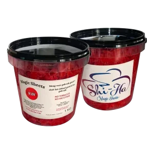 Shi-Ha 6 Lov 1kg nicotinevrije shisha tabak, alternatief voor Adalya Love 66 met bessen, meloen en mint smaak
