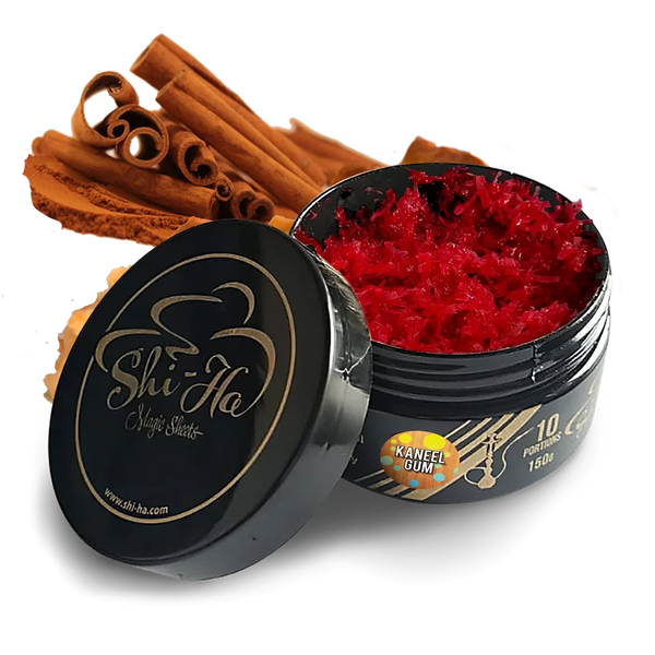 Shi-Ha Kaneel Gum 150g waterpijp tabak - nicotinevrij alternatief voor Adalya Cinnamon Gum en Al Fakher Kauwgom Kaneel