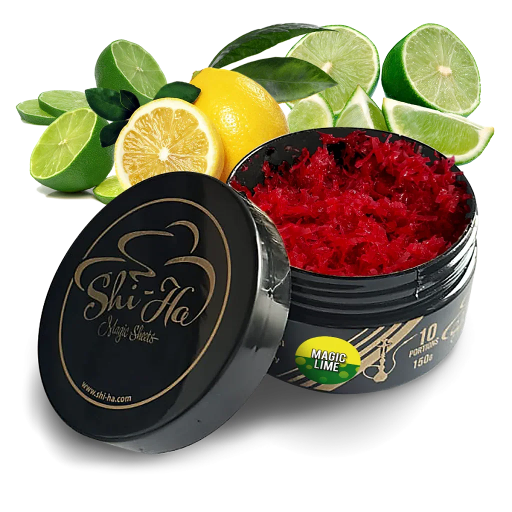 Shi-Ha Magic Lime 150gr nicotinevrije shisha tabak - alternatief voor Adalya Ice Lime on the Rocks