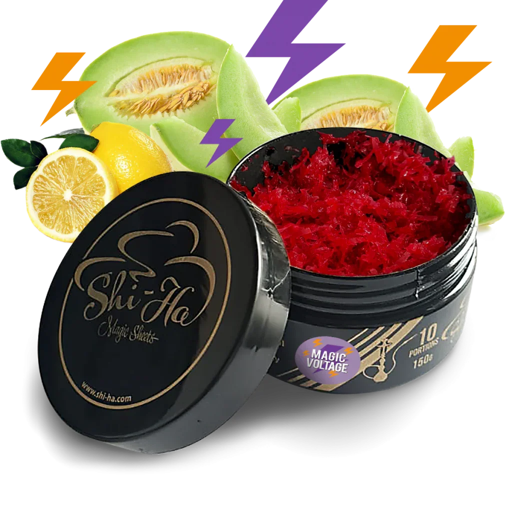 Shi-Ha Magic Voltage 150gr shisha smaak zonder nicotine - alternatief voor Fumari Ambrosia waterpijp tabak