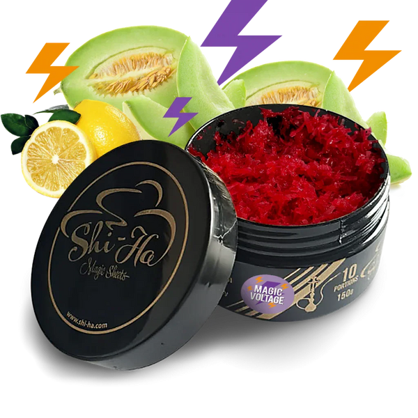 Shi-Ha Magic Voltage 150gr shisha smaak zonder nicotine - alternatief voor Fumari Ambrosia waterpijp tabak
