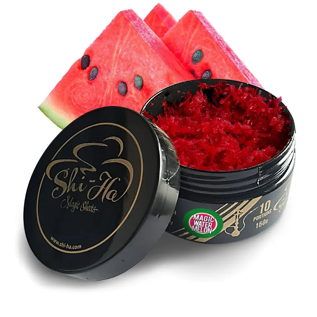 Shi-Ha Magic Watermelon 150gr shisha tabak zonder nicotine, alternatief voor Al Fakher Watermelon