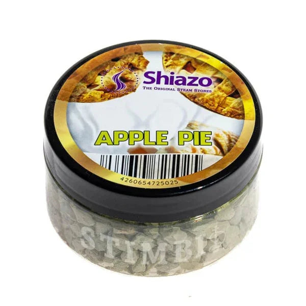 Shiazo Steam Stones Apple Pie 100gr - dessert shisha smaak zonder nicotine in hersluitbare pot