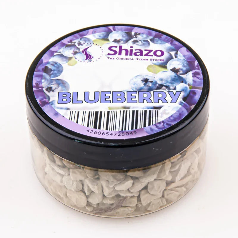 Shiazo Steam Stones Blueberry 100gr - bosbes shisha smaak zonder nicotine in hersluitbare pot