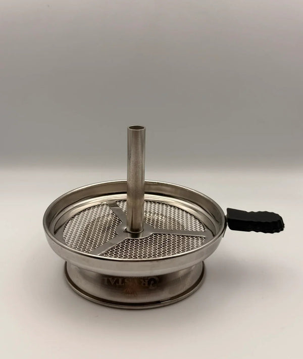 Shisha hotscreen compact en hittebestendig voor gelijkmatige warmteverdeling op waterpijp tabakskop