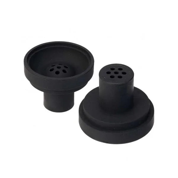 Siliconen waterpijp tabakskop van Dum bij de Travel Box set