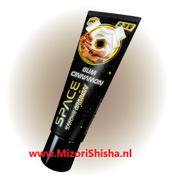 Space Smoke Arabian Cinnamon Gum shisha pasta tube 30 gram - kaneel kauwgum waterpijp smaak