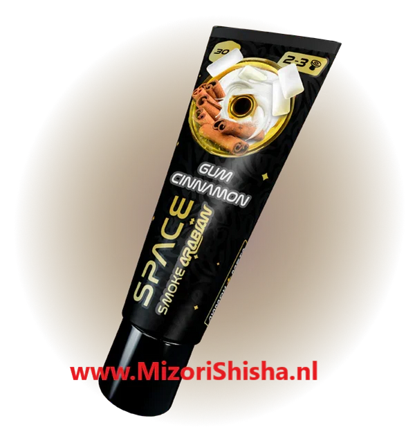 Space Smoke Arabian Cinnamon Gum shisha pasta tube 30 gram - kaneel kauwgum waterpijp smaak