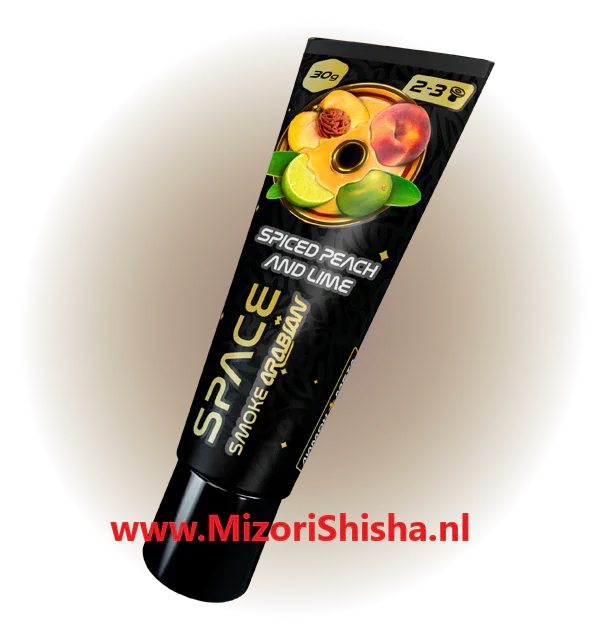 Space Smoke Arabian Spiced Peach Lime shisha-pasta tube 30 gram