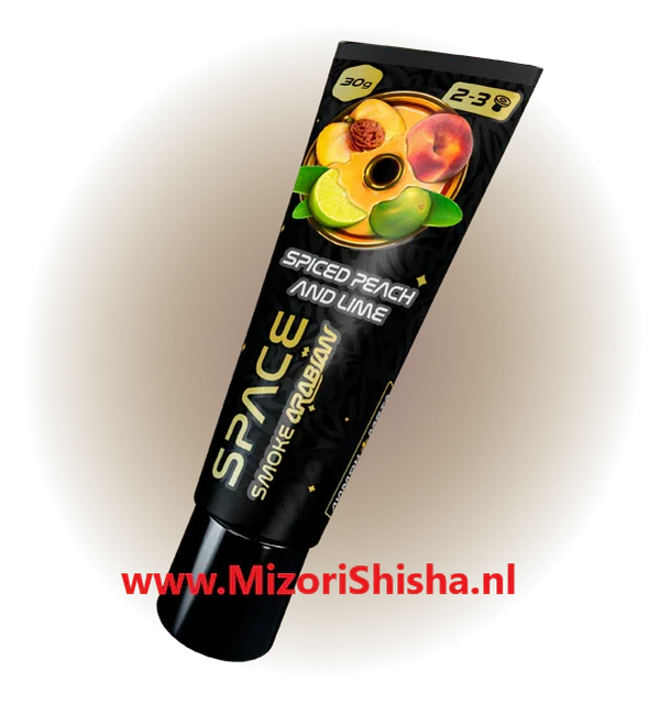 Space Smoke Arabian Spiced Peach Lime shisha-pasta tube 30 gram