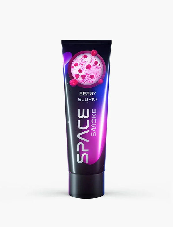 Space Smoke Berry Slurm 125gr shisha pasta tube Basic Line framboos aardbei botercrème